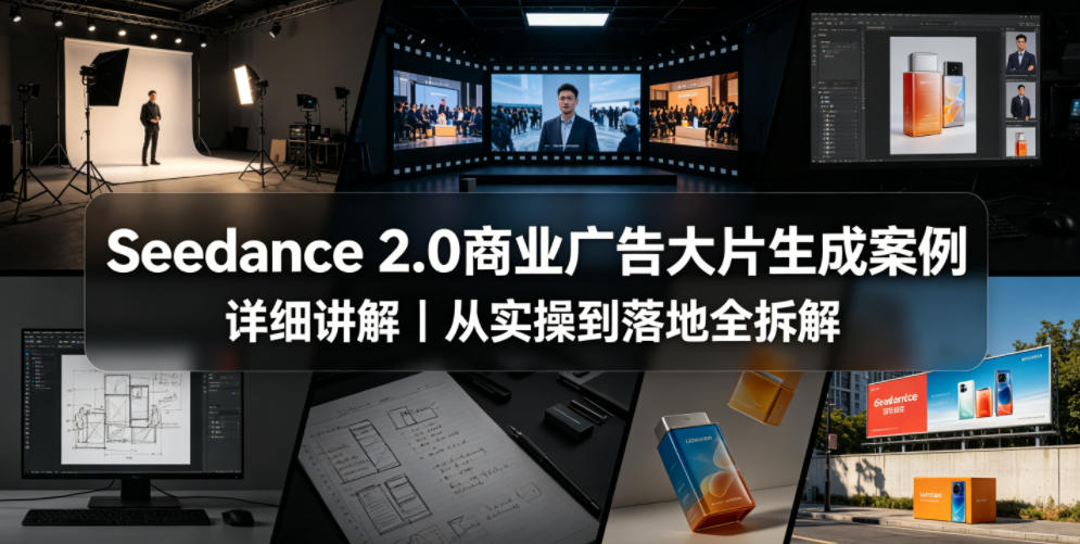 Seedance 2.0商业广告大片生成案例详细讲解｜从实操到落地全拆解-悦享网