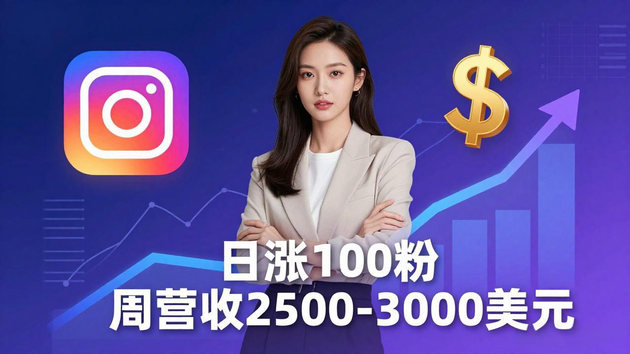 想做数字产品？Sheri亲授：日涨100粉、每周2500至3000美元的营收，Instagram躺着赚-悦享网