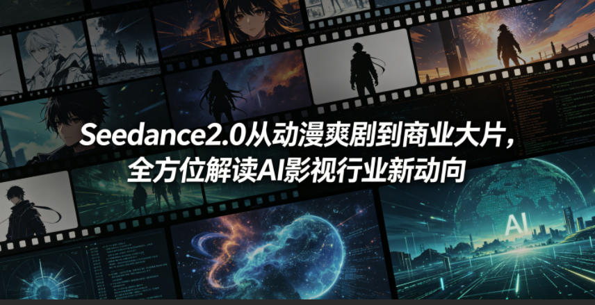 Seedance2.0从动漫爽剧到商业大片，全方位解读AI影视行业新动向-悦享网