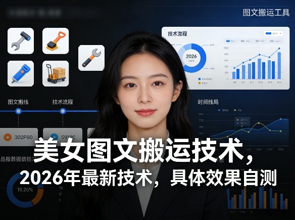 美女图文搬运技术，2026年最新技术，具体效果自测-悦享网