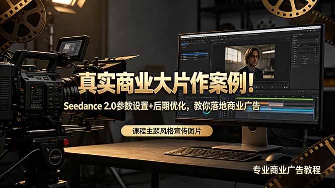 真实商业大片作案例！Seedance 2.0参数设置+后期优化，教你落地商业广告-悦享网
