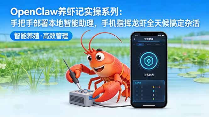 OpenClaw养虾记实操系列-更新：手把手部署本地智能助理，手机指挥龙虾全天候搞定杂活-悦享网