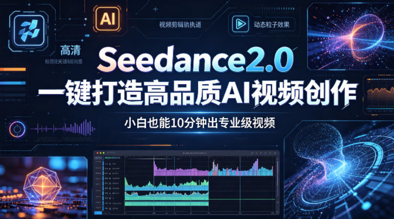 Seedance2.0一键打造高品质AI视频创作，小白也能10分钟出专业级视频-悦享网