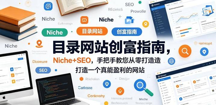 目录网站创富指南，Niche+SEO，手把手教您从零打造打造一个真能盈利的网站【原创双语字幕】-悦享网