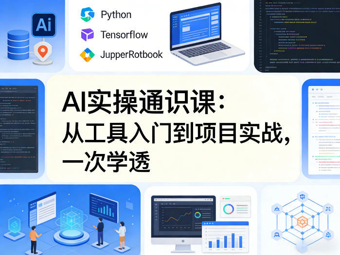 AI实操通识课，从工具入门到项目实战，一次学透-悦享网