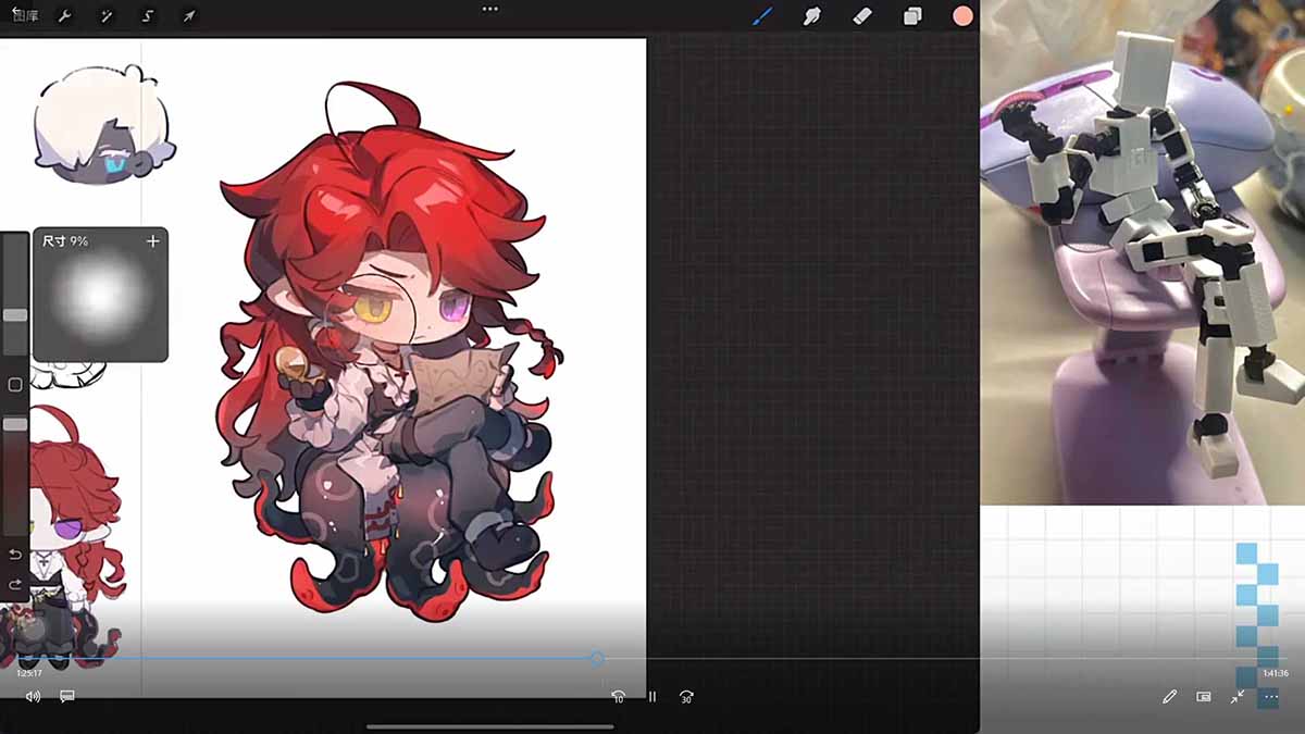 零基础学Q版立绘：从头身比例到服装细化，掌握让角色又可爱又有设计感的核心技法-悦享网